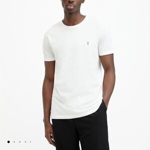 Allaints Men's White T-Shirt